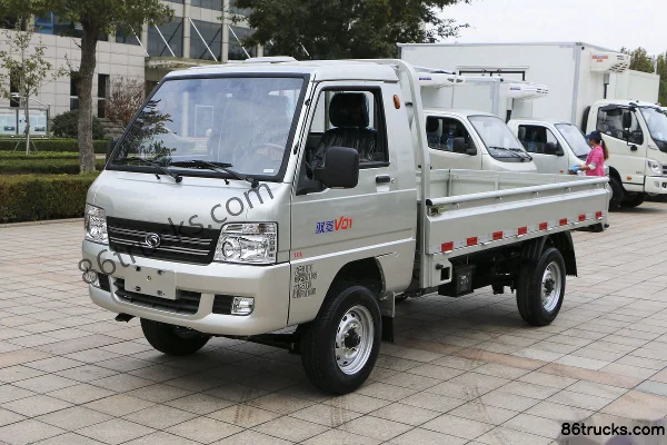 Foton Times Yuling VQ1 1.1L 60hp 4X2(6 wheels) Gasoline 2.7m Single Row Flatbed Mini Truck Exterior (3) | 86Trucks