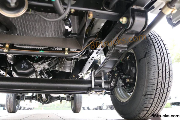 Foton Times Yuling VQ1 1.1L 60hp 4X2(6 wheels) Gasoline 2.7m Single Row Flatbed Mini Truck Chassis (3) | 86Trucks