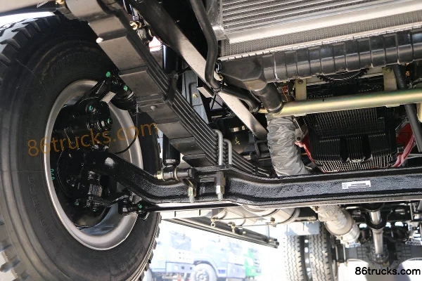 Foton Ruivo Medium Truck 168hp 4X2(6 wheels) 5250 Wheelbase Cargo Truck Chassis (Dachi) (1) | 86Trucks