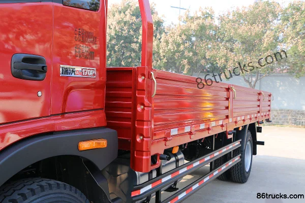 Foton Ruivo Medium Truck 168hp 4X2(6 wheels) 5250 Wheelbase Cargo Truck Chassis (Dachi) Body (1) | 86Trucks