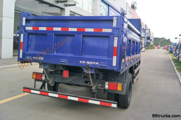 Foton Ruivo E3 95 ch 4X2(6 roues) camion benne 3,5 m Extérieur (2) | 86Trucks