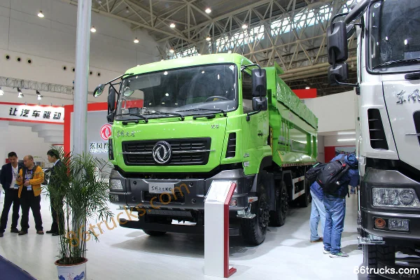 Dongfeng Commercial Vehicle Tianlong KC Heavy Truck 385 hp 8X4(12 wheels) 7.2m dump truck Exterior (2) | 86Trucks