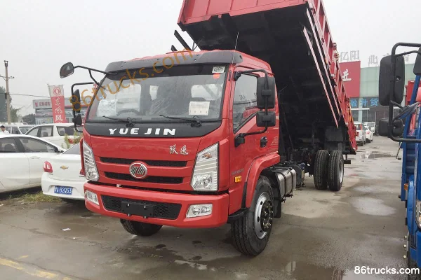 Yuejin Kaituo X500 140 ch 4X2(6 roues) camion benne 6,5 m Extérieur (2) | 86Trucks
