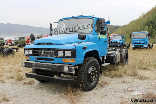 Dongfeng Jingying 115hp 4X2(6 wheels) long-nose tractor training truck (EQ5100XLHF3) Exterior (3) | 86Trucks