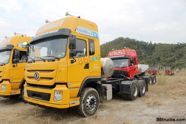 Dongfeng Tesun Heavy Truck 380 hp 6X4(10 wheels) LNG Tractor Truck (DFE4250VFN) Exterior (3) | 86Trucks