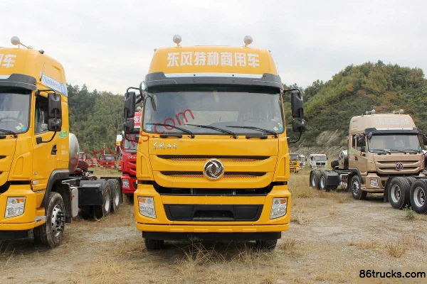 Dongfeng Tesun Heavy Truck 380 hp 6X4(10 wheels) LNG Tractor Truck (DFE4250VFN) Exterior (2) | 86Trucks