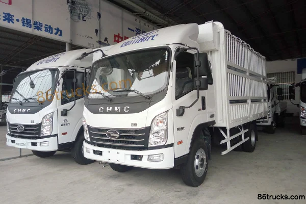 Hyundai Commercial Vehicle Zhidao 300M 130hp 4X2(6 wheels) 3.85m half-row stake truck light truck Exterior (2) | 86Trucks