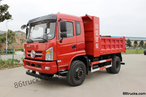 CHUANJIAO 160hp 4X2(6 wheels) 4m dump truck (wide body) Exterior (3) | 86Trucks