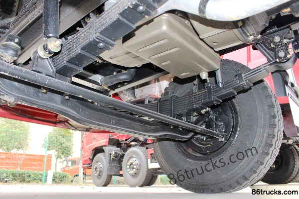 CHUANJIAO 180 hp 6X2(8 wheels) 4.8m Dump Truck Chassis (3) | 86Trucks