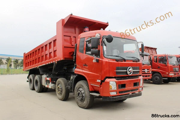 CHUANJIAO 280 hp 8X4(12 wheels) 6.8m Dump Truck Exterior