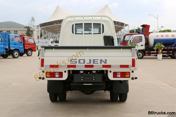 Shijun F350 version haut de gamme 116 ch 4X2(6 roues) camion plateau simple cabine 3,33 m Extérieur (2) | 86Trucks