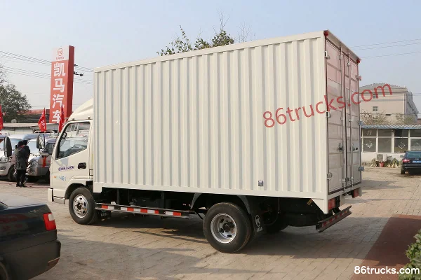Kama K8 Fuyunlai 116 ch 4X2(6 roues) 4,2 m camion fourgon léger à cabine simple Extérieur (3) | 86Trucks