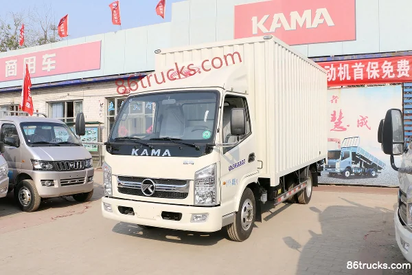 Kama K8 Fuyunlai 116 ch 4X2(6 roues) 4,2 m camion fourgon léger à cabine simple Extérieur (2) | 86Trucks