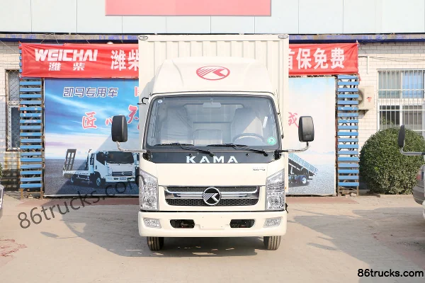 Kama K8 Fuyunlai 116hp 4X2(6 wheels) 4.2m Single Row Box Van Light Truck Exterior