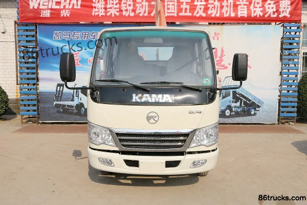Kama Jinyunka 87 hp 4X2(6 wheels) 2.29m double-row flatbed light truck Exterior (2) | 86Trucks