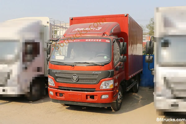 Foton Aumark Série 3 143 ch 4X2(6 roues) Fourgon léger à cabine simple 4,165 m Extérieur (3) | 86Trucks