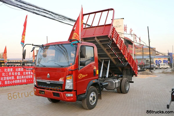 Sinotruk HOWO Hanjiang 110 hp 4X2(6 wheels) 3.1m Dump Truck (WLY 5-speed) Exterior (3) | 86Trucks