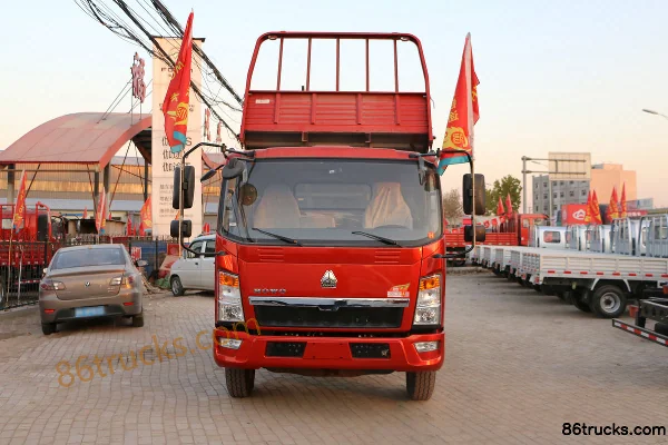 Sinotruk HOWO Hanjiang 110 hp 4X2(6 wheels) 3.1m Dump Truck (WLY 5-speed) Exterior (2) | 86Trucks