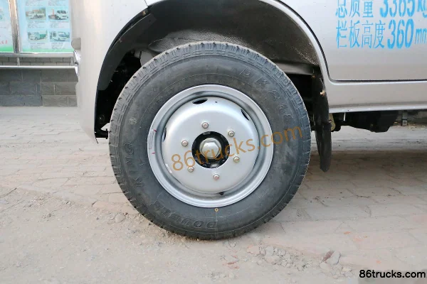 Kama K22 87 hp 4X2(6 wheels) 3.3m Single Row Flatbed Mini Truck Chassis (3) | 86Trucks
