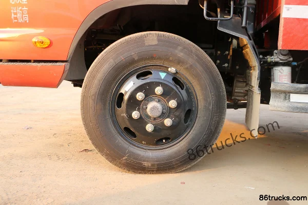 Foton Ollin TX Standard Edition 110hp 4X2(6 wheels) 4.23m Single Row Stake Truck (Spring Brake) Chassis (3) | 86Trucks