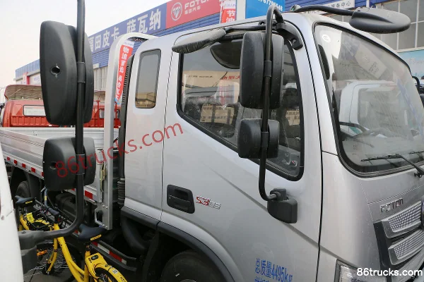 Foton Aumark S3 143 ch 4X2(6 roues) 3,83 m camion plateau cabine demi-avancée Extérieur (2) | 86Trucks
