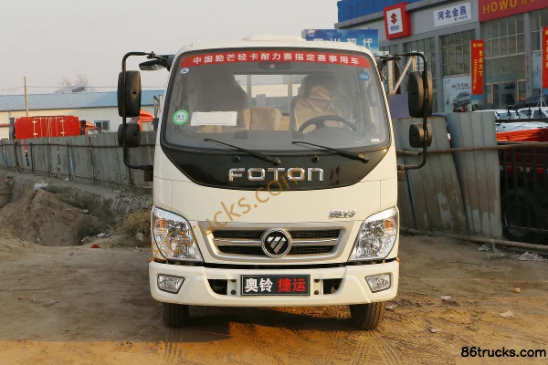 Foton Auling Jieyun 82 ch 4X2(6 roues) 3.2 m camion plateau léger cabine avancée Extérieur (2) | 86Trucks