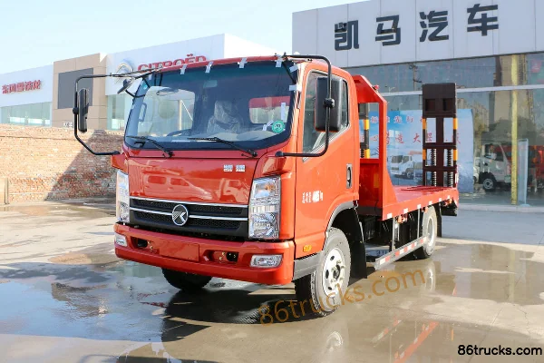 Kama Kaijie M6 143 hp 4X2(6 wheels) Flatbed truck (Xichai) Exterior (3) | 86Trucks