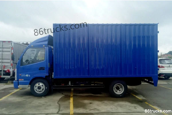 Kama K8 Fuyunlai 110 ch 4X2(6 roues) camion léger fourgon à cabine simple 4,2 m Extérieur (3) | 86Trucks