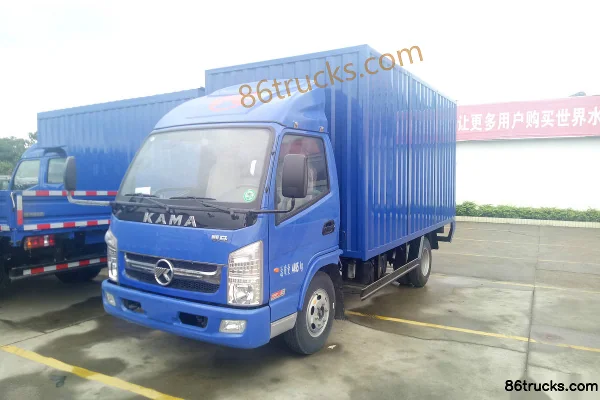 Kama K8 Fuyunlai 110 ch 4X2(6 roues) camion léger fourgon à cabine simple 4,2 m Extérieur (2) | 86Trucks