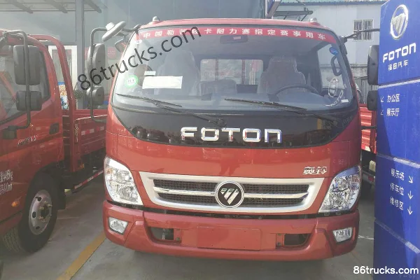 Foton Ollin Jieyun Édition Technologie 143ch 4X2(6 roues) camion porteur à ridelles cabine approfondie 3,8 m Extérieur (2) | 86Trucks