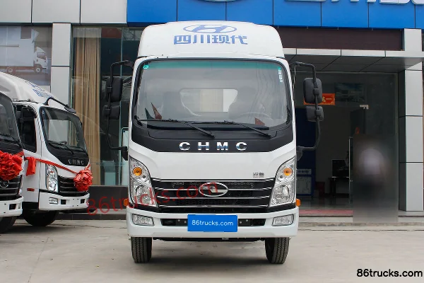 Hyundai Commercial Vehicle Zhidao 300N version express 116 ch 4X2(6 roues) châssis de camion léger fourgon à cabine simple 4,095 m Extérieur