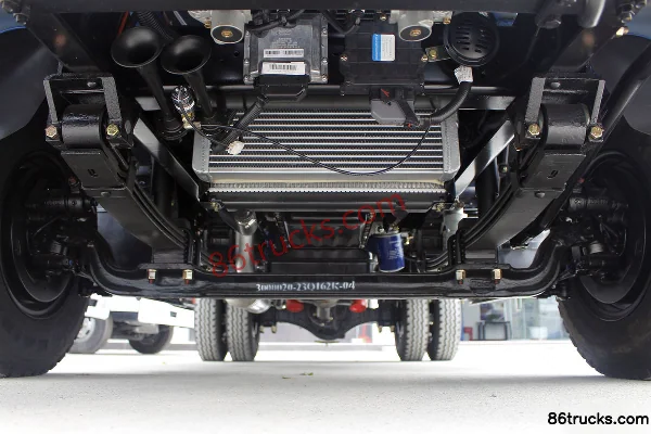 Hyundai Commercial Vehicle (formerly Sichuan Hyundai) Xiangkang 102hp 4X2(6 wheels) 3.55m dump truck (6.143 ratio) Chassis (2) | 86Trucks