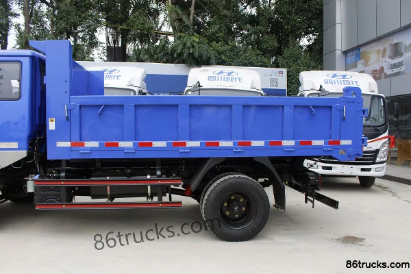 Hyundai Commercial Vehicle (formerly Sichuan Hyundai) Xiangkang 102hp 4X2(6 wheels) 3.55m dump truck (6.143 ratio) Body (2) | 86Trucks