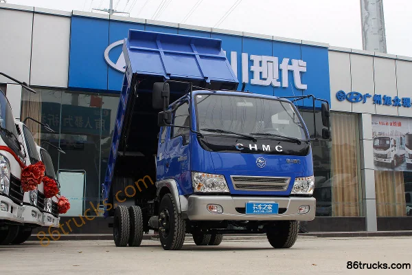 Hyundai Commercial Vehicle (formerly Sichuan Hyundai) Xiangkang 102hp 4X2(6 wheels) 3.55m dump truck (6.143 ratio) Body (1) | 86Trucks