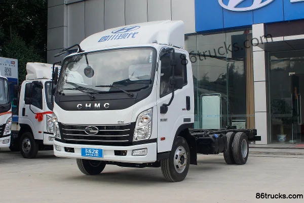 Hyundai Commercial Vehicle Zhidao 500M 130 ch 4X2(6 roues) 4,165 m fourgon à cabine simple Extérieur (3) | 86Trucks