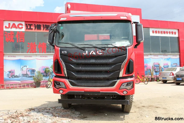 JAC Gallop K5W 350 hp 8X4(12 wheels) Flatbed Truck (12-speed) Exterior
