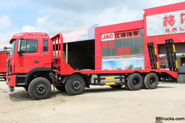 JAC Gallop K5W 350 hp 8X4(12 wheels) Flatbed Truck (12-speed) Exterior (3) | 86Trucks