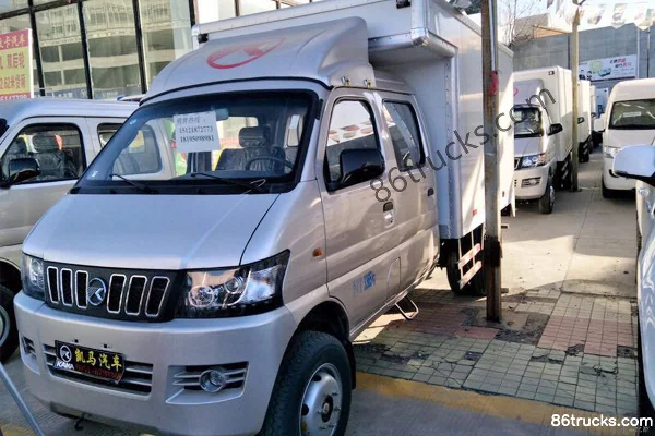 Kama K22 87 ch 4X2(6 roues) 2.62 m Double cab Camion fourgon de vente Extérieur (2) | 86Trucks