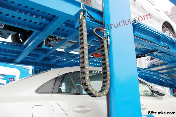 Dongfeng Commercial Vehicle Tianjin Medium Truck 292 hp 6X2(8 wheels) Car Carrier Truck Body (2) | 86Trucks