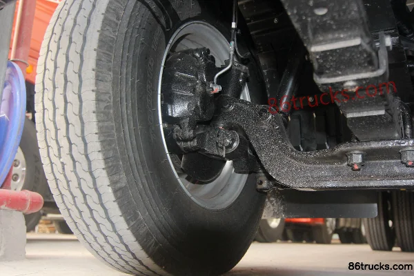 Hyundai Commercial Vehicle Shengtu H1 129hp 4X2(6 wheels) 4.12m single-row box light truck (color steel plate) Chassis (1) | 86Trucks