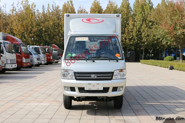Foton Times Yuling VQ1 1.2L 86hp 4X2(6 wheels) Gasoline 3.05m Single Row Van Micro Truck Exterior (2) | 86Trucks