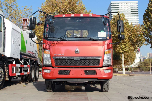 Sinotruk HOWO Hanjiang 143 hp 4X2(6 wheels) 4.165m single-row flatbed light truck Exterior (2) | 86Trucks