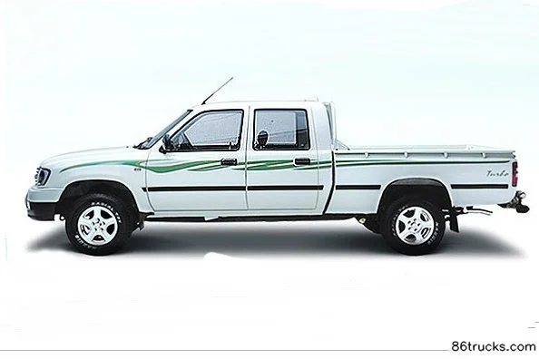 2009 Zhongxing Qijian A9 Super Luxury 2.4L Diesel Double Cab Pickup Exterior (2) | 86Trucks