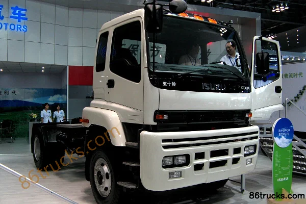Isuzu F série poids lourd 360 ch 4X2(6 roues) tracteur routier Extérieur (3) | 86Trucks