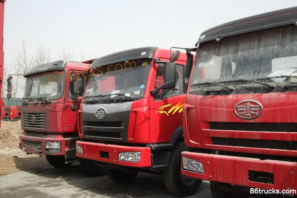 FAW Jiefang Aowei (J5P) Heavy Truck 350 hp 8X4(12 wheels) 8.2m Dump Truck Exterior (2) | 86Trucks