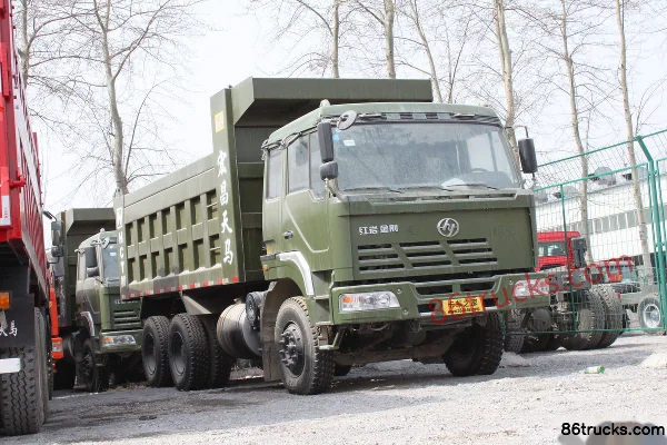 Hongyan Jingang Heavy Truck 290hp 6X4(10 wheels) 5.8m Dump Truck Exterior (3) | 86Trucks