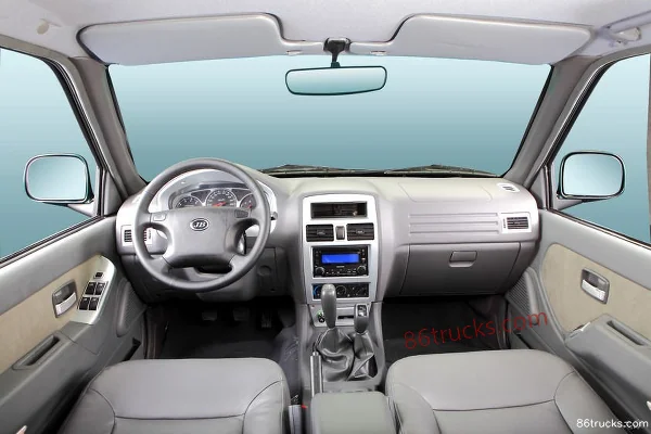 Jinbei Leilong Economy 2014 Long Wheelbase 2.2L Gasoline Double Cab Pickup (1) | 86Trucks