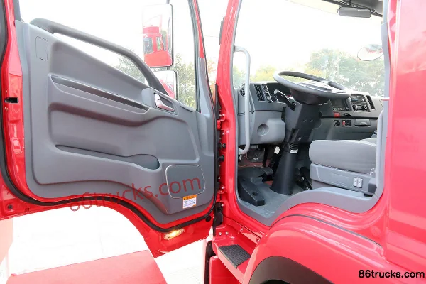 JAC Gallop A5L Medium Truck Comfort Edition 190 hp 4X2(6 wheels) 6.8m Flatbed Cargo Truck Chassis Cab (1) | 86Trucks
