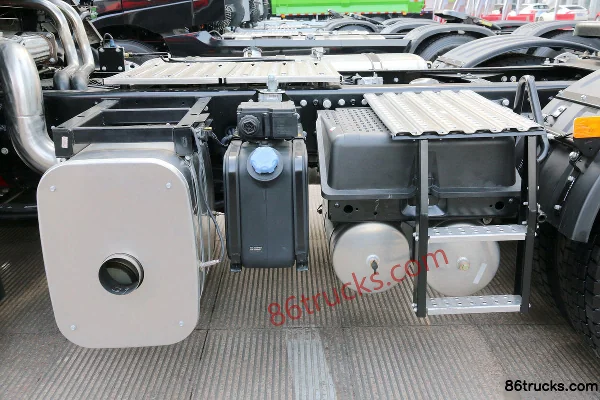 JAC Gallop K5W camion lourd 490 ch 6X4(10 roues) tracteur routier automatique (ZF AMT manuel/automatique) Châssis (3) | 86Trucks