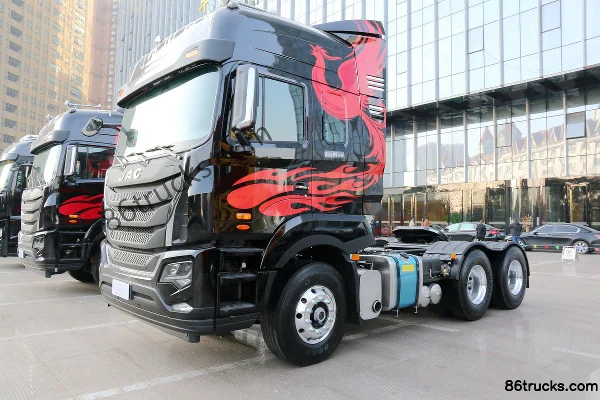 JAC Gallop K5 II W Heavy Truck 380 hp 6X4(10 wheels) Tractor Truck Exterior (3) | 86Trucks